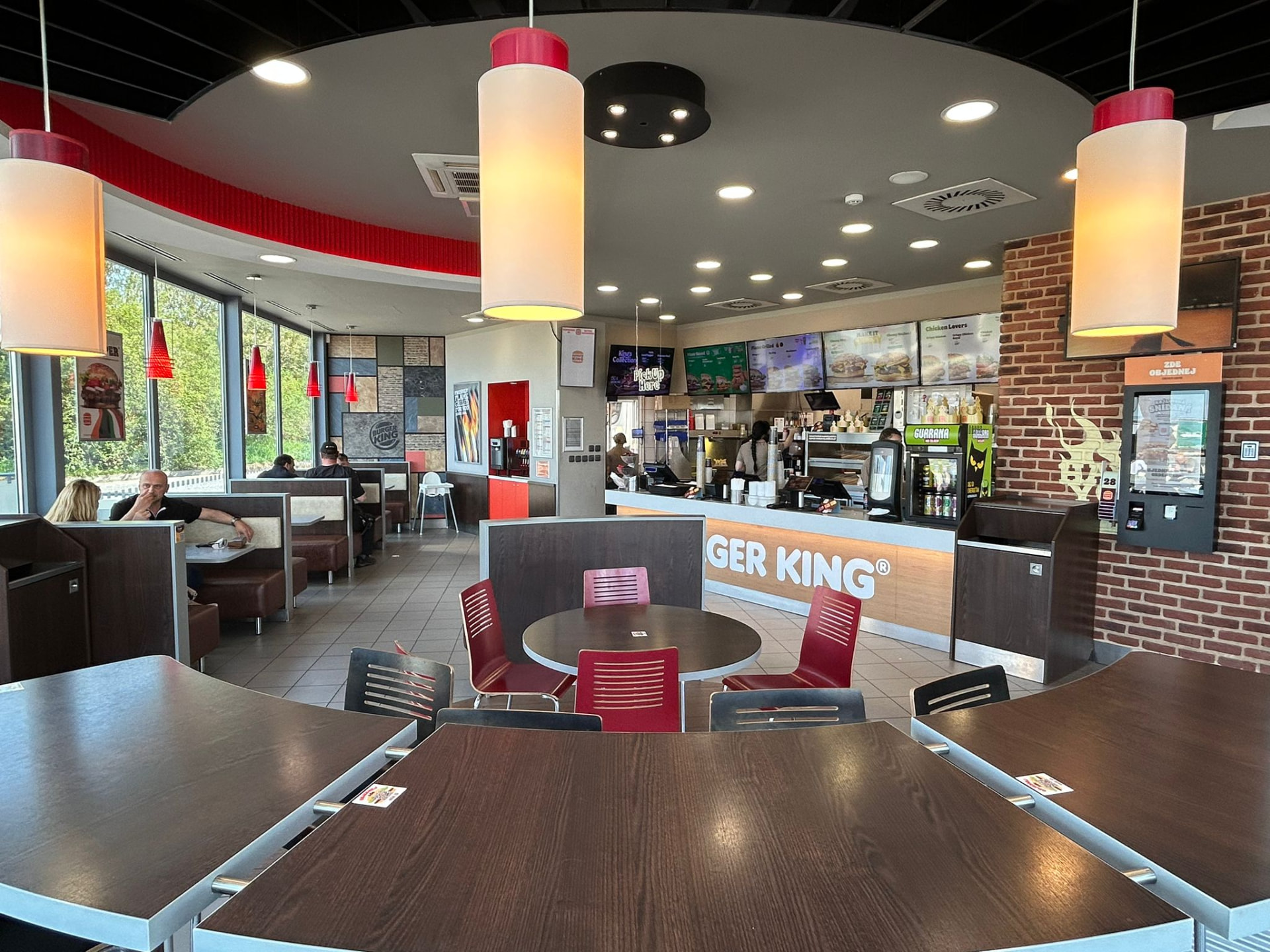 Prodejní pult restaurace Burger King D11